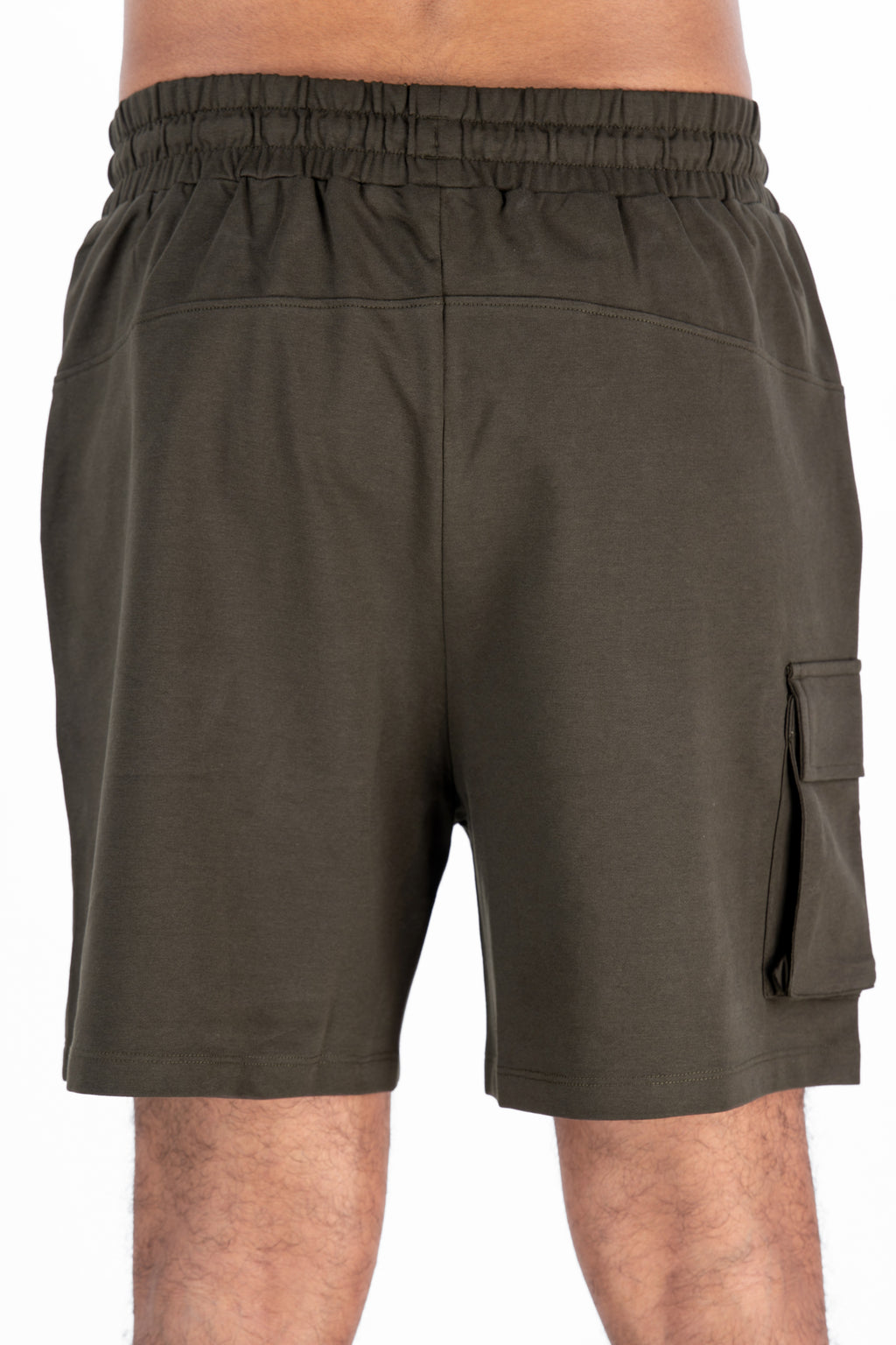 Bullish Apex Cargo Shorts in Olive — lightweight cargo shorts for gym and outdoor wear